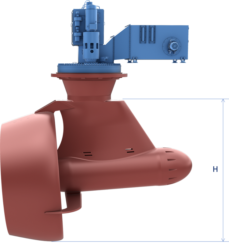 picture of a ducted pod with dim